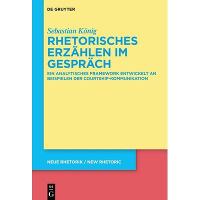 Rhetorisches Erzählen im Gespräch, Gebundene Ausgabe von Sebastian König, De Gruyter, 978-3-11-075817-7