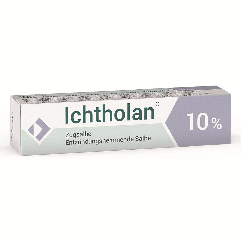 Ichthyol-Gesellschaft Cordes Hermanni & Co. (GmbH Ichtholan Zugsalbe 10% 19093889