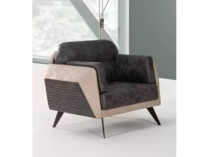 Xlmoebel Loungesessel Eleganter Sessel aus hochwertigem Material für komfortables Arbeiten (1-St., Sessel), Hergestellt in Europa