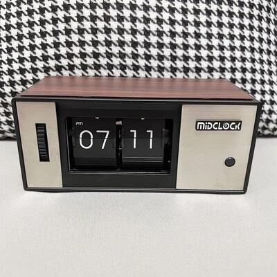 Uplift Picks Futuristic LED Flip Page Desk Clock With Luminous Digital Display flip Style