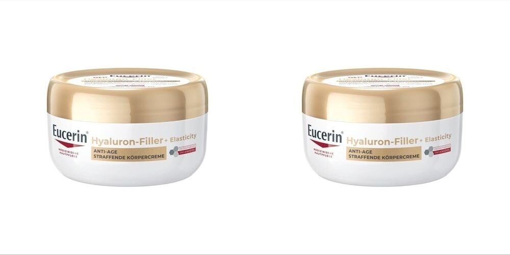 Eucerin Hyaluron-Filler+Elasticity Körpercreme 2x 2x200 ml Creme