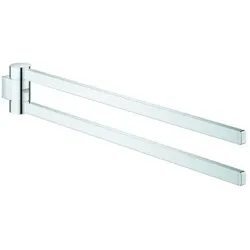 Grohe Selection Handtuchhalter 41063000 40 cm, 2-armig, schwenkbar, chrom