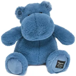 DOUDOU - Hippo, blau 25cm