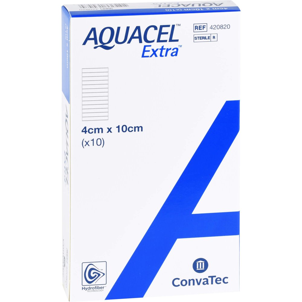 ConvaTec (Germany) GmbH Aquacel Extra 4x10 cm Verband 08746590