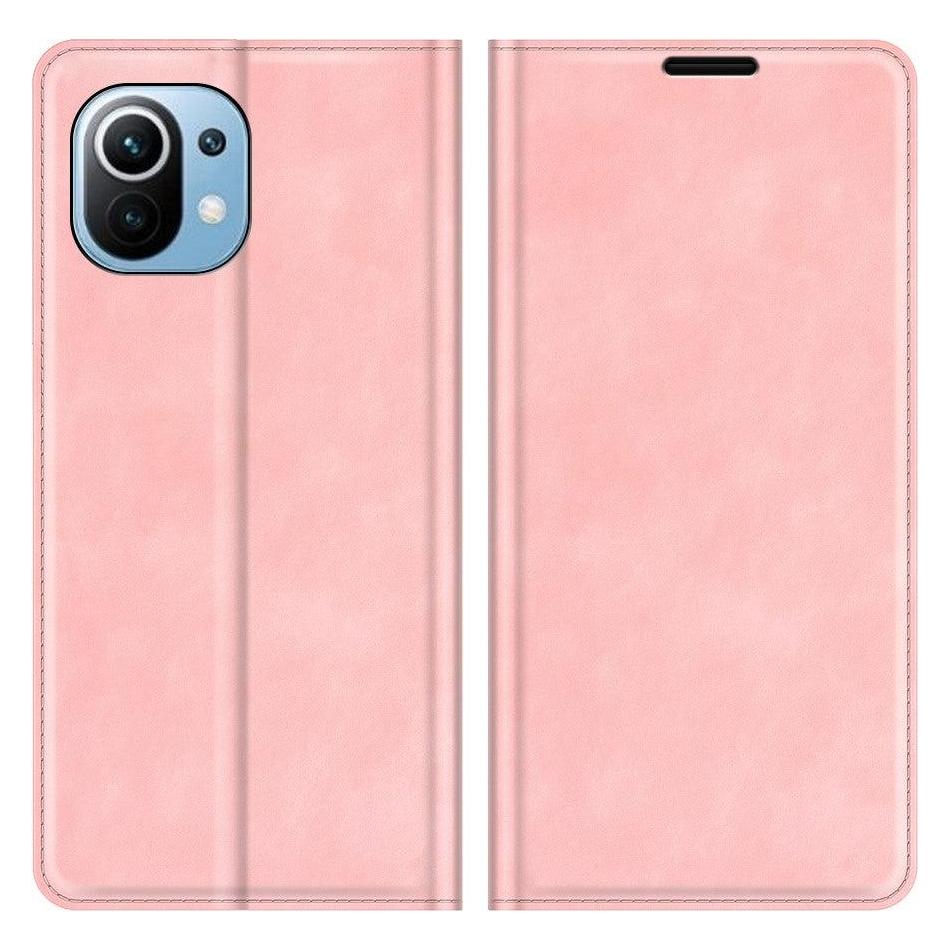 Cover-Discount Xiaomi Mi 11 Lite - Stand Flip Case Hülle rosa (Xiaomi Mi 11 Lite) (101910867A)