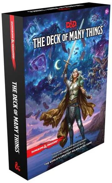 Dungeons & Dragons: The Deck of Many Things - Card Game Accessory by Wizards of the Coast