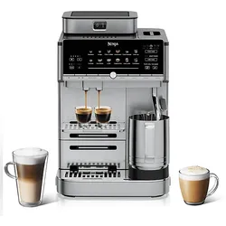 NINJA AE1052EU AutoBarista Pro automatische Espressomaschine, Kaffeevollautomat Schwarz/Silber