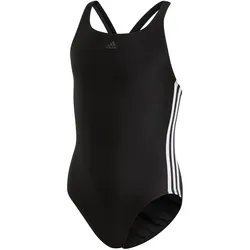 adidas Fit Suite 3-Streifen Badeanzug Mädchen schwarz/weiß 92