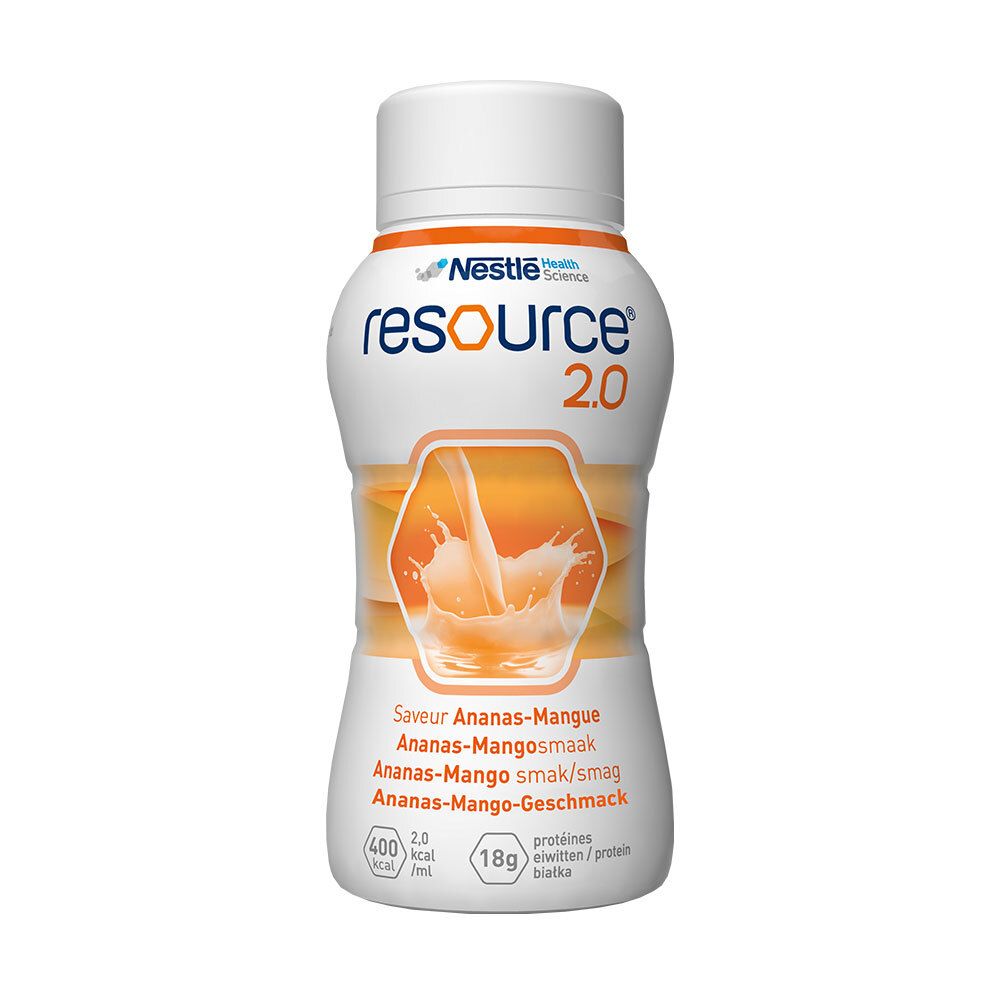 Resource 2.0 Ananas-Mango 6x4x200 ml Flüssigkeit