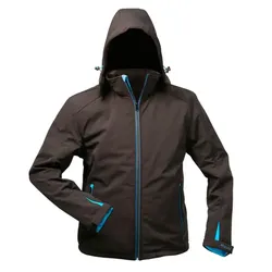 Winter Softshelljacke "URANOS"schwarz - 4XL - schwarz