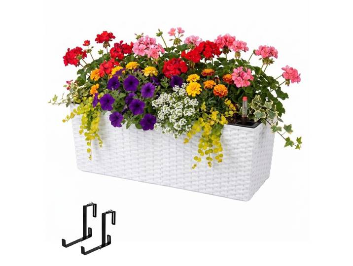 Relaxdays Insert pour balcon & indicateur niveau