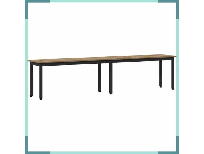 FHE banc artisan - Bois d'ingénierie - Intérieur - Salon - Chêne - 200x35x45 cm