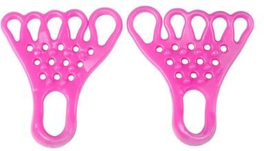 ModernMart FlexRelief Toe Stretch & Bunion Corrector Belt For Foot Alignment And Arch Support pink