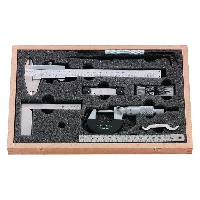 Mitutoyo Messwerkzeug-Satz 7-teilig CLASSIC (15 cm) (71451401)