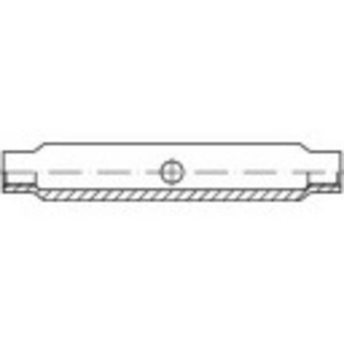 TOOLCRAFT 136560 Spannschlossmutter M12 Stahl galvanisch verzinkt DIN 1478 1St.