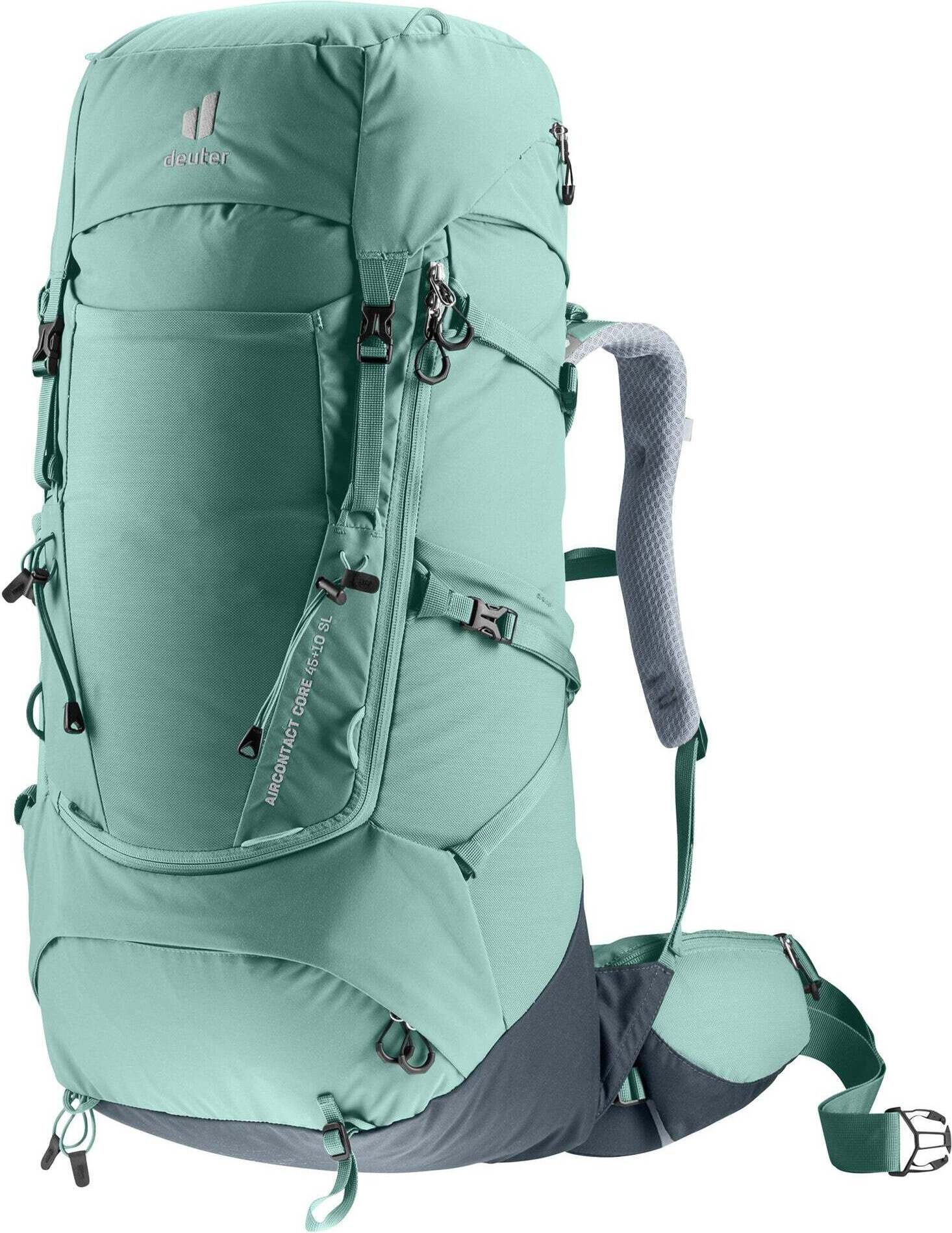 Trekkingrucksack Deuter Aircontact Core 45+10 SL jade-graphite