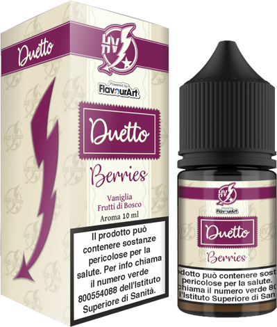 Flavourart Duetto Berries Aroma Mini Shot 10ml Frutti Di Bosco Vaniglia