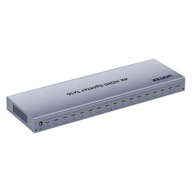 Unitek Rozdzielacz HDMI 4K 1 wejście 16 wyjść 4K@30Hz (V1137AGY01-EU)