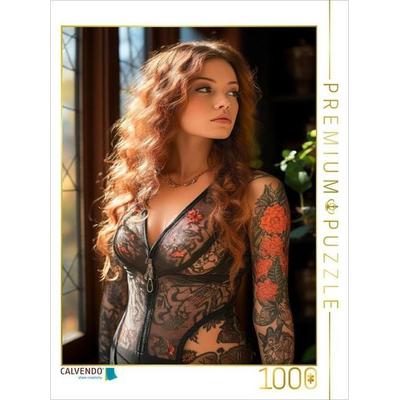 CALVENDO Puzzle Tattoos | 1000 Teile Lege-Größe 64x48cm Foto-Puzzle für glückliche Stunden, Game von , Calvendo Puzzle