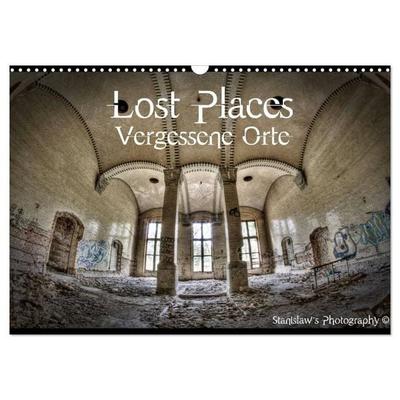 Lost Places, Vergessene Orte / AT-Version (Wandkalender 2027 DIN A3 quer), CALVENDO Monatskalender