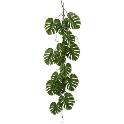 Kunstgirlande CREATIV GREEN "Split Philo-Girlande", grün, B:20cm L:119cm, Kunststoff, Kunstpflanzen