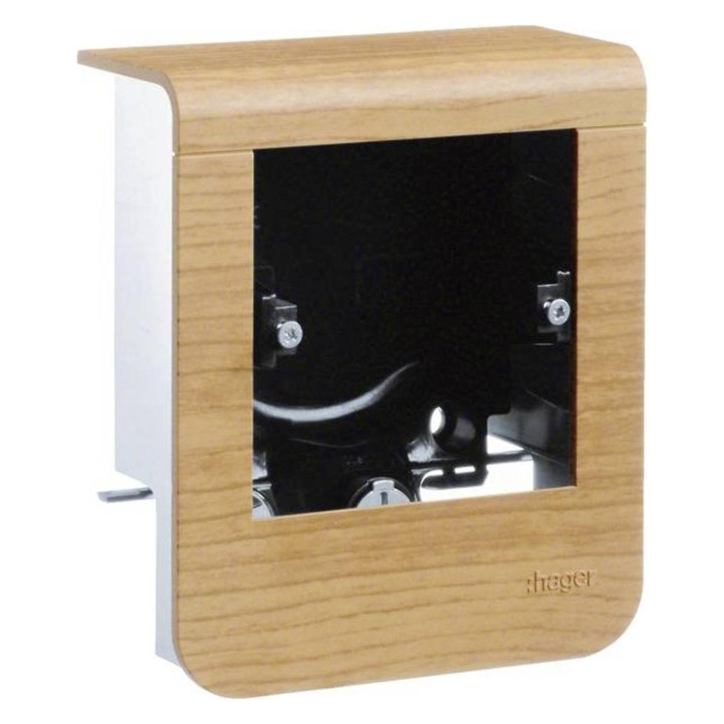 Hager TEH SL20055901D2 Geräteträger uni design SL 20x55 Dekor Buche (2 cm) (SL20055901D2)