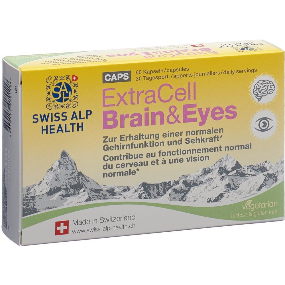 Extra Cell Brain & Eyes Kaps 60 Stk St Kapseln
