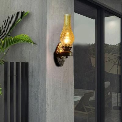 All Categories Goods Industrial Vintage Loft Wall Sconce Light Fixture With Iron & Glass Industrial Vintage Loft Wall Sconce Light Fixture With Iron & Glass