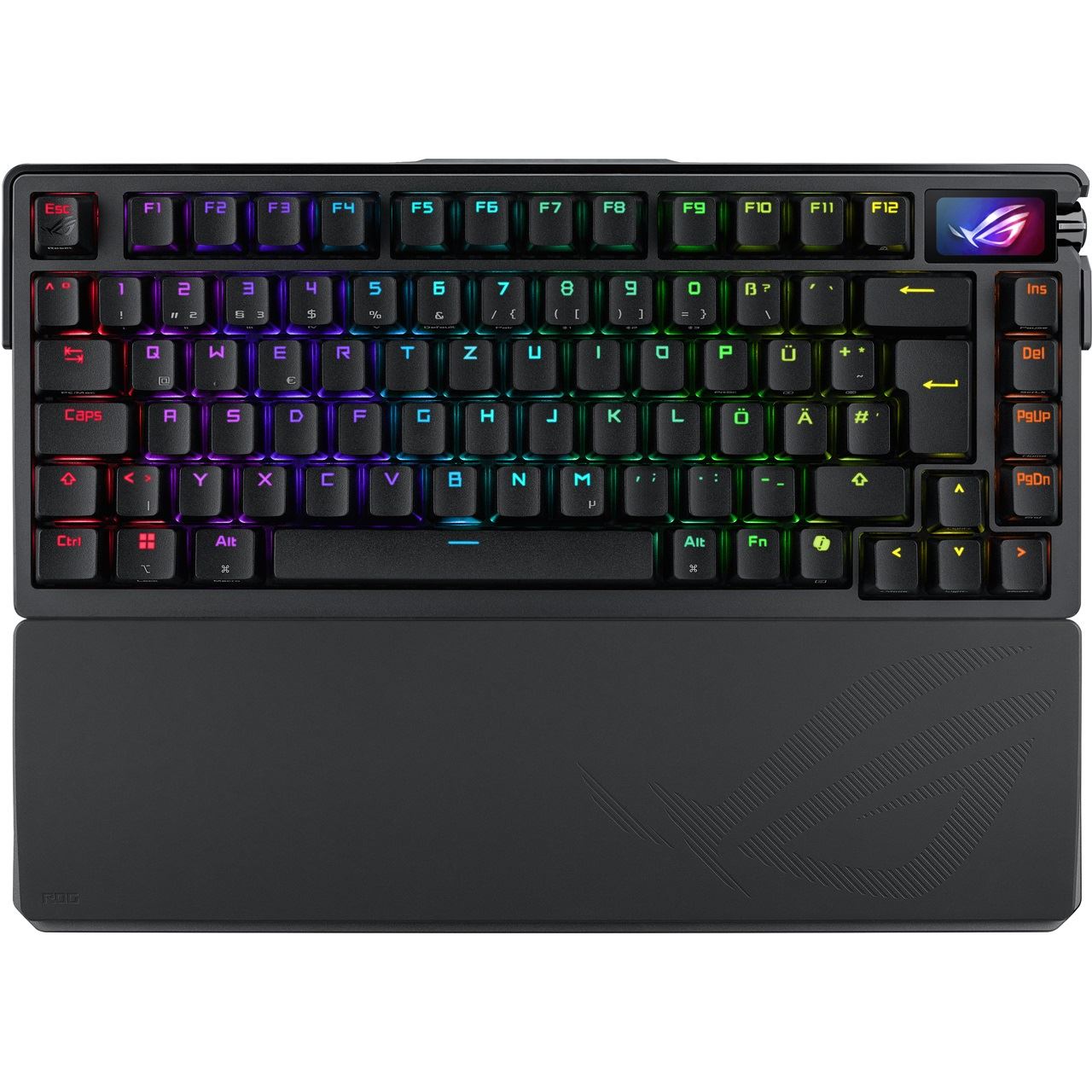 Asus ROG Azoth Extreme ASUS ROG NX SNOW USB und Bluetooth Deutsch schwarz (kabellos)