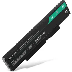 Cellonic Akku für Lenovo Thinkpad E550, E560, E555C, E555, (20DH0020GE), E565 (4400 mAh), Notebook Akku, Schwarz