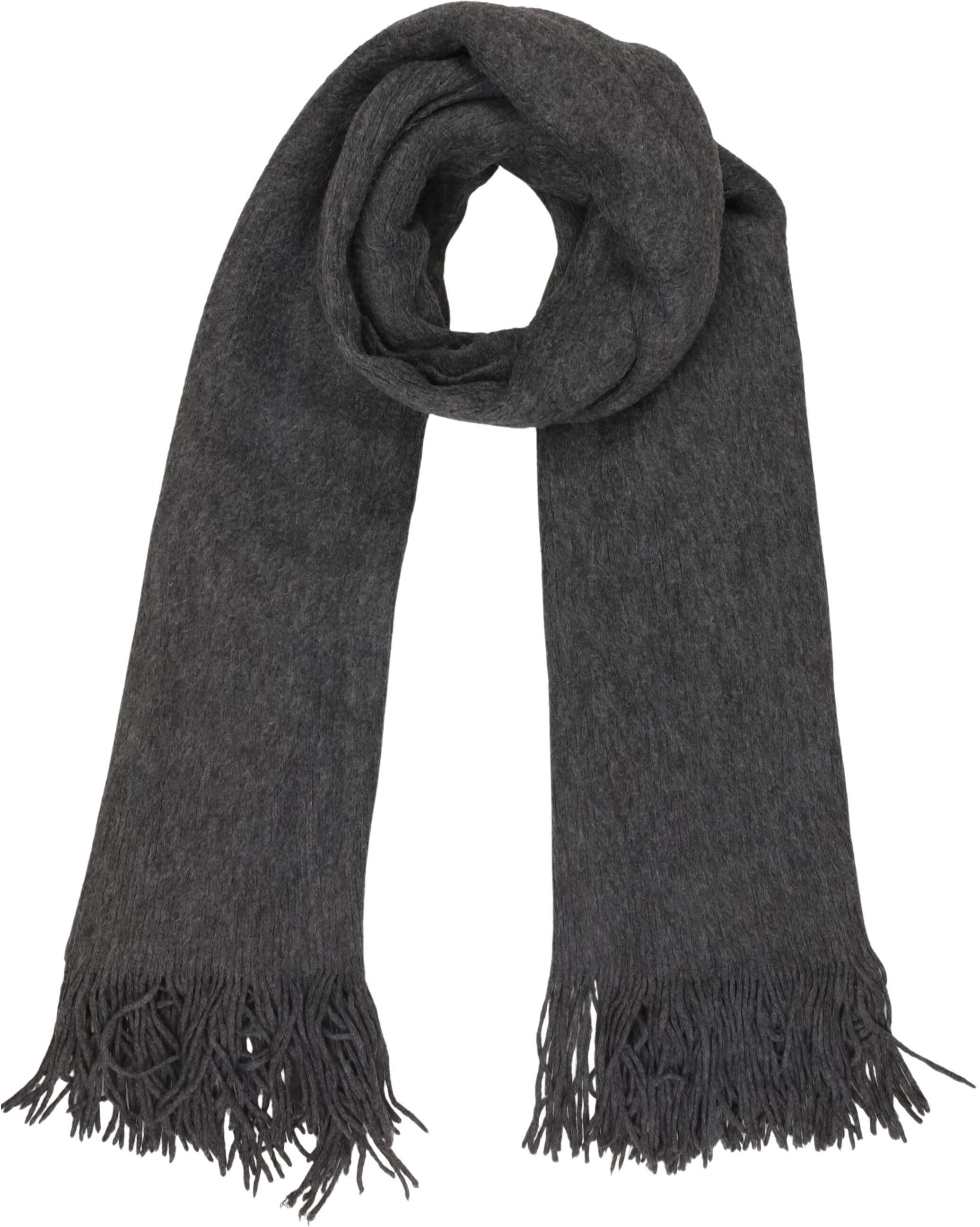 H&M Damen Schal oder Tuch, Grau, Synthetik - Second Hand