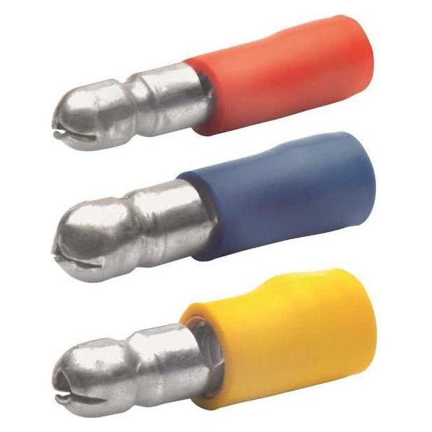Klauke 1050 Rundstecker isoliert, d: 4 mm, 4-6 mm2 (1050)