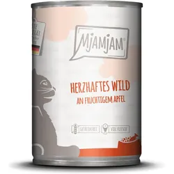 MjAMjAM 6 x 400g Wild+Apfel Cat