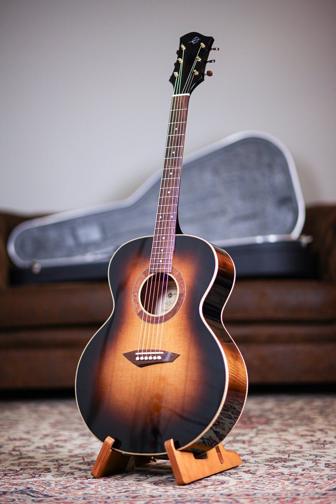 Heeres Guitars Small Jumbo 2018   Sunburst   Sunburst