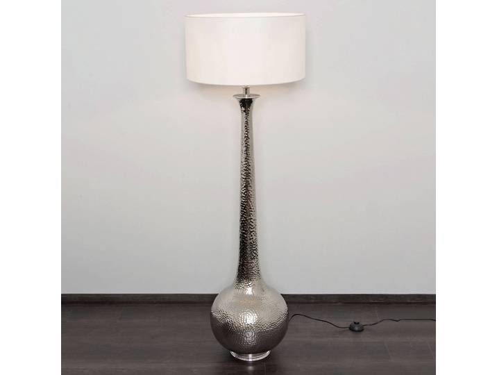 Holländer Stehlampe Maestro, chrom / silber, für Wohn- / Esszimmer, Aluminium, Modern, Stehlampe