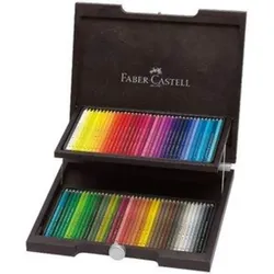 Faber-Castell Polychromos Farbstift, 72er Holzkoffer