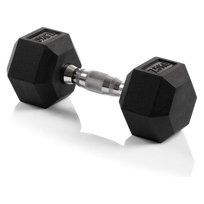 Hammer Fitness Hexagon Kompakthantel 7,5 kg (1 x 7.5 kg) (17308)