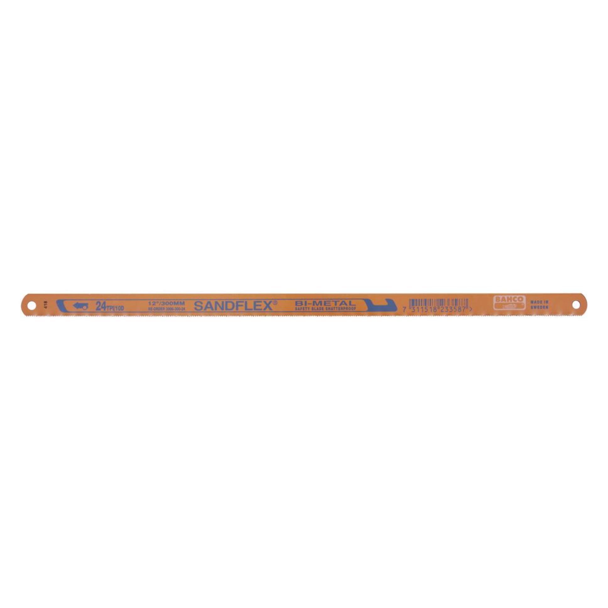 Bahco Sandflex Bimetall-Handsägeblatt 24 ZpZ 300 mm - 5 Stk/Spezialverpackung (3906-300-24-5P)
