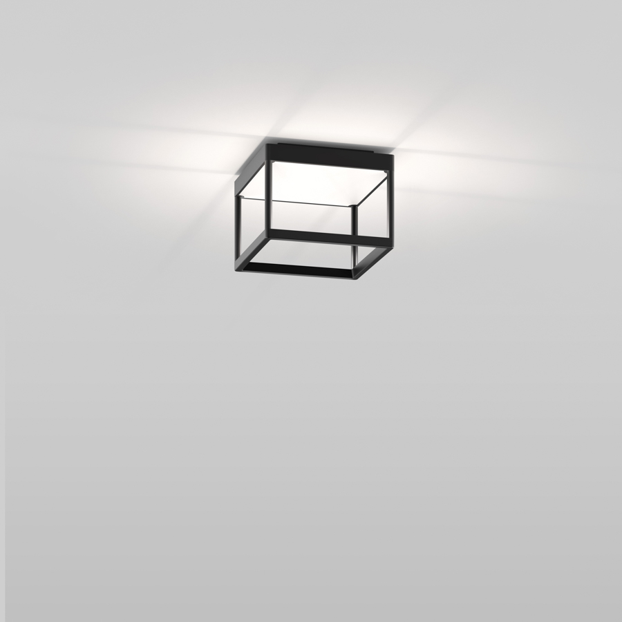 Serien Lighting LED-Deckenleuchte REFLEX² S 15cm schwarz dim2warm RE2401 4260548468946