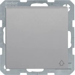 Berker SCHUKO-Steckdose alu/lack 47516064