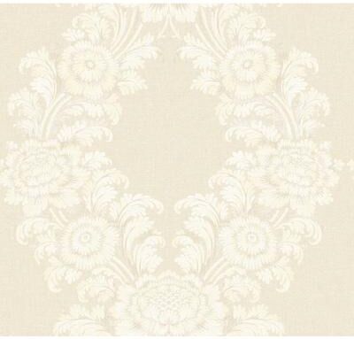 Seabrook Designs Chandra Ogee Unpasted Wallpaper - 27 in. W x 27 ft. L
