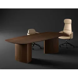 Tisch Besprechungsraum Echtholz 240 - 280 cm Troiss