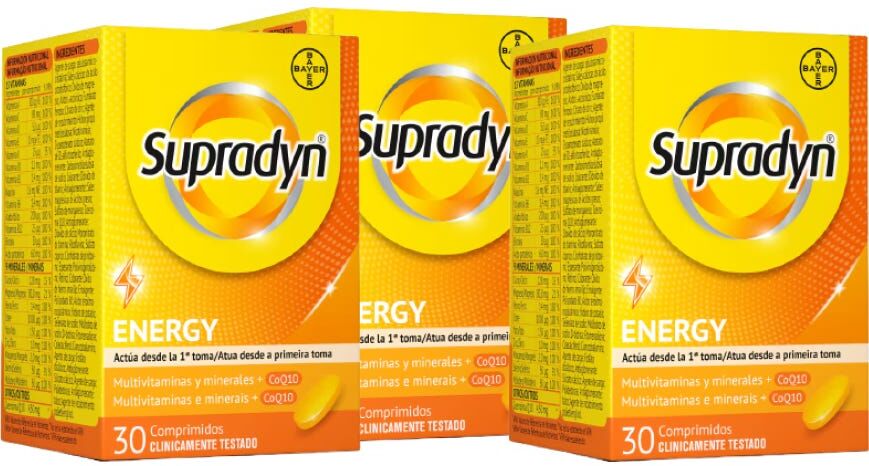 Supradyn Energy 3x30 comprimidos