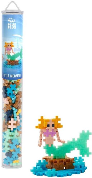 Tube La petite sirène 100 Pcs - Plus Plus