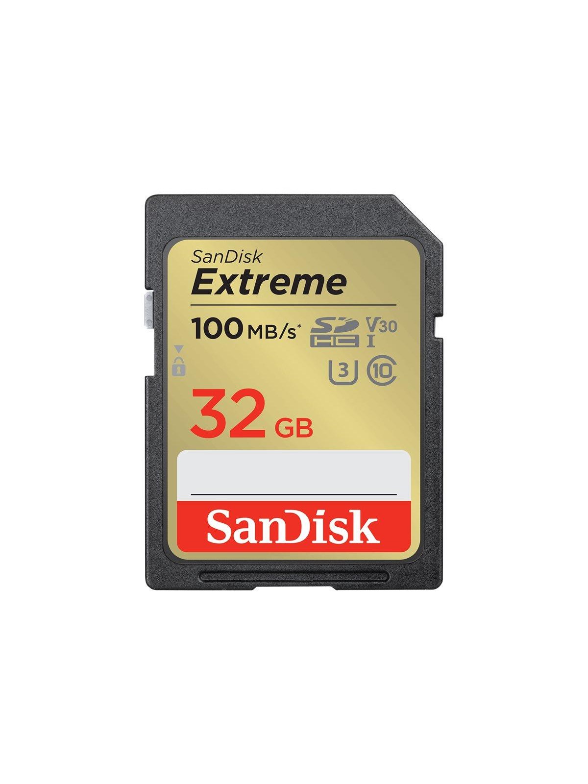 SANDISK Extreme SD - 100MB/s - 32GB