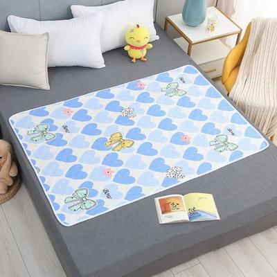 Uplift Treasures Reusable Waterproof Baby And Adult Underpad 100x150cm bowknots 59.06 39.37 In