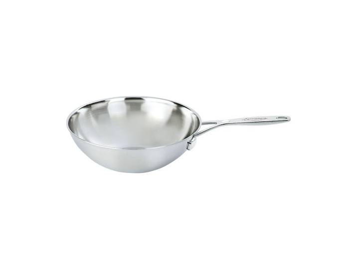 Demeyere Wok 5-ply en acier inoxydable Industry 5 Ø30 cm