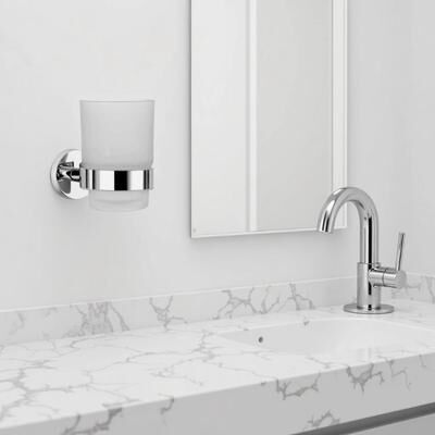 Multisell Products Hub Wall Mounted Bathroom Toothbrush Cup Storage Organizer, Rust Proof Sturdy Holder For Bathroom Use Wall Mounted Bathroom Toothbrush Cup Storage Organizer, Rust Proof Sturdy Holder For Bathroom Use
