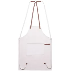 Hochwertige Schürze aus Canvas-Baumwollmaterial mit 340 g/m2