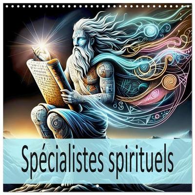Spécialistes spirituels (Calendrier mural carré 2027 30x30 cm) Calendrier double avec une page pour vos prises de notes